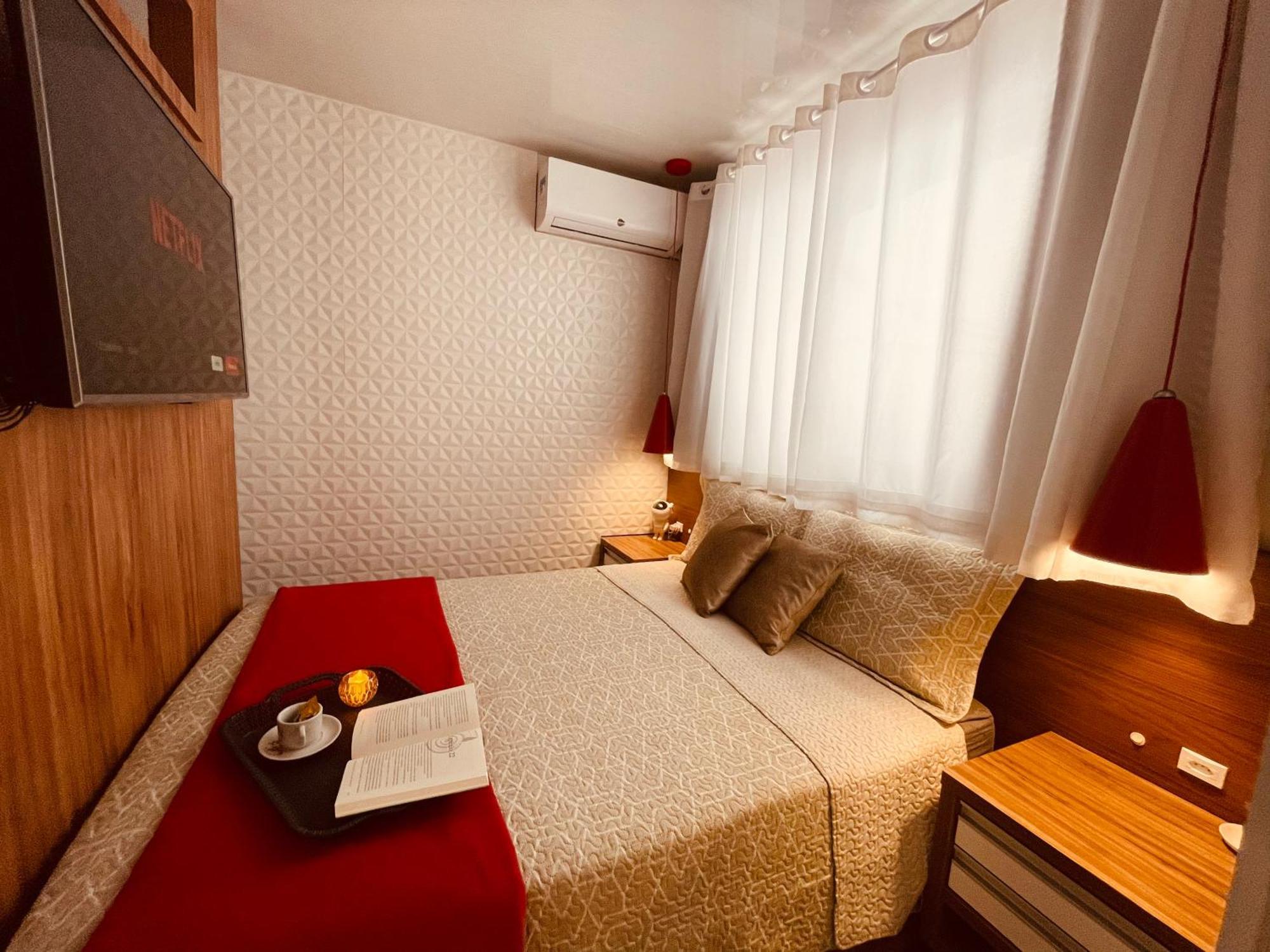 Loft Encantador C - 8 Km De Floripa 圣若泽 外观 照片